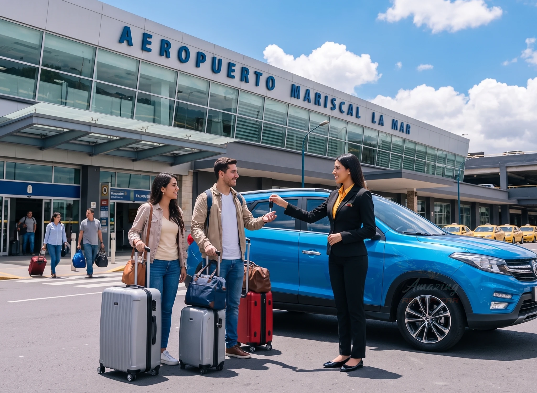 Entrega de Auto en Aeropuerto Mariscal Lamar